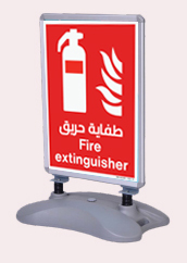 Water-filled stand for signs — wholesale outdoor A-board